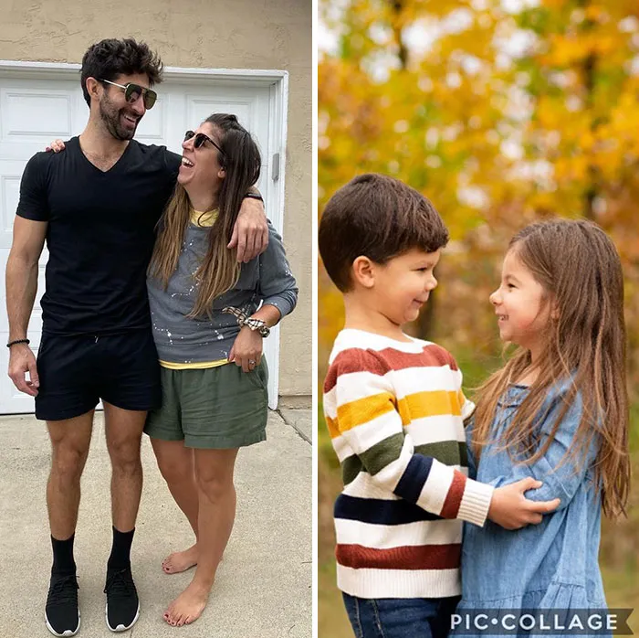 Esta madre sigue burlándose de su hermano modelo haciendo que su bebé recree sus poses con un resultado tan divertido como adorable