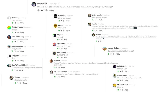 Yo! You Wanna See Something Crazy!! I Got Every Single Person That Responded...i Hope You Guys Can See. P.s - I Legit Smile Everytime I Look At It. You Guys Are The Best :)