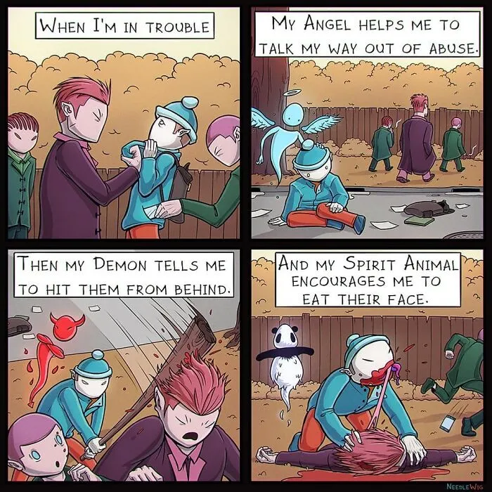  46 Short Comics With Unexpected Twists By Needle Wig
