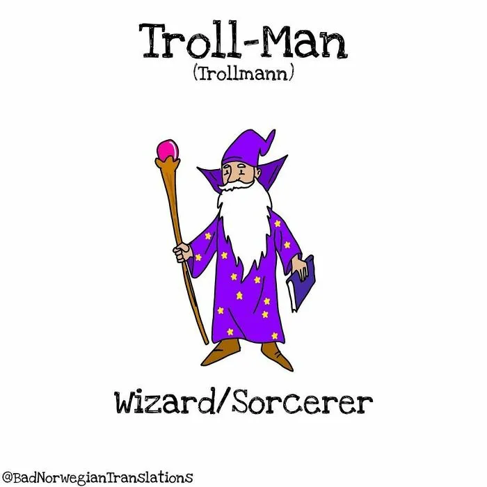 40 Brilliantly Literal Norwegian Words That Say Exactly What They Mean Illustrated By Me