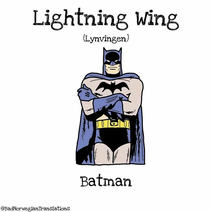 40 Brilliantly Literal Norwegian Words That Say Exactly What They Mean Illustrated By Me
