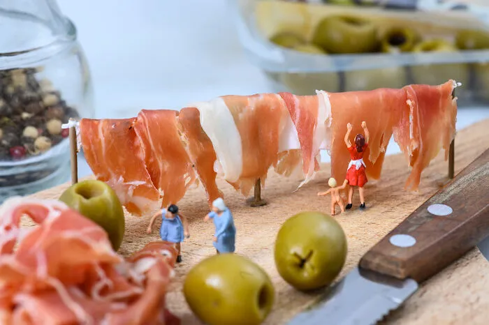 Drying Prosciutto