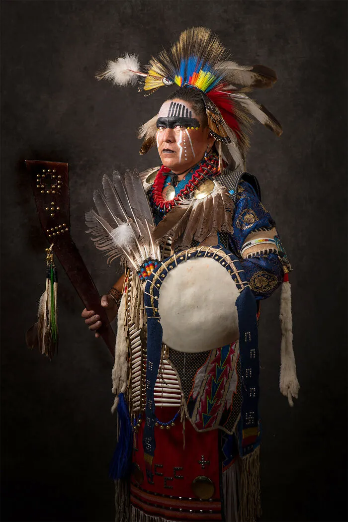 Calvert, Plains Dance Regalia, Diné