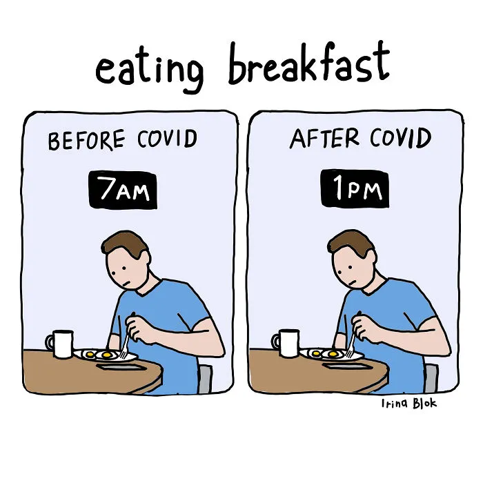 Eating Breakfast
