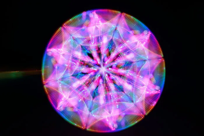 Checkout My Trippy, Trail-Infused Portraits Created After Nearly A Decade Of Experience Making Photographic Art With Only Light