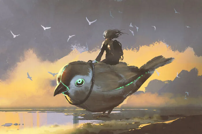 This Artist Creates Fantasy Worlds With Futuristic Details And Fantastic Creatures (58 Pics)