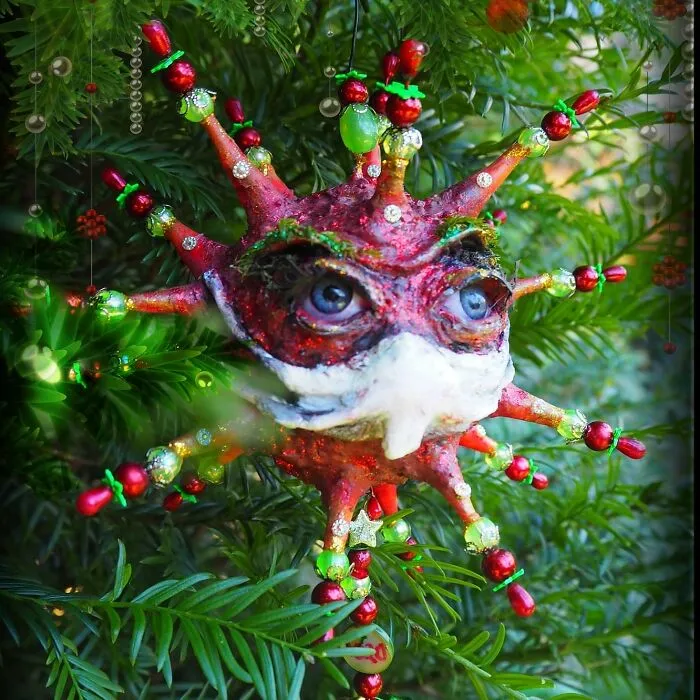 I'll Start With Mine, A Christmas Coronavirus Ornament