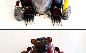 My 17 Steampunk Sculptures Created From Scrap