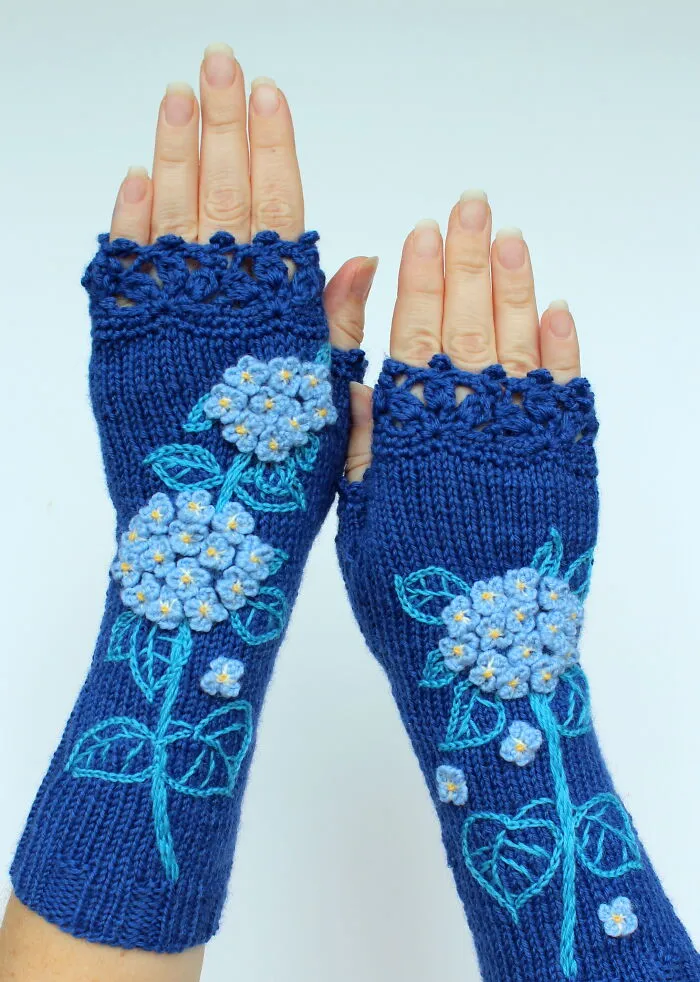I Have Been Making Embroidered Gloves For Over 7 Years Now, Here Are My 40 Best Works