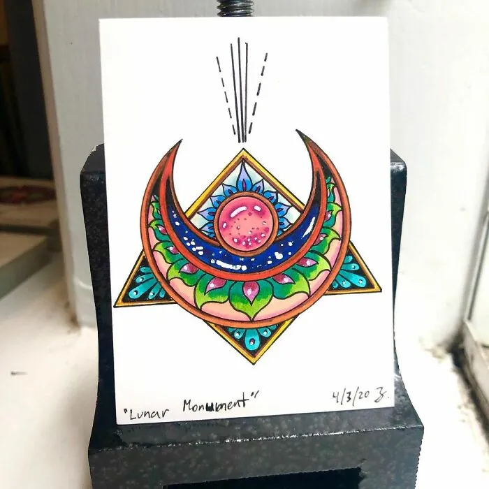 Here Are My Jeweled Doodles Drawn With Pen And Marker (32 Pics)
