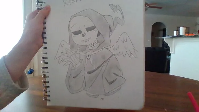 Sorry For The Bad Pic. Everyone Meet Reaper Sans