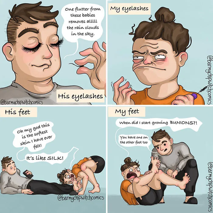 30 Cute Comics About Being In A Relationship By This Artist