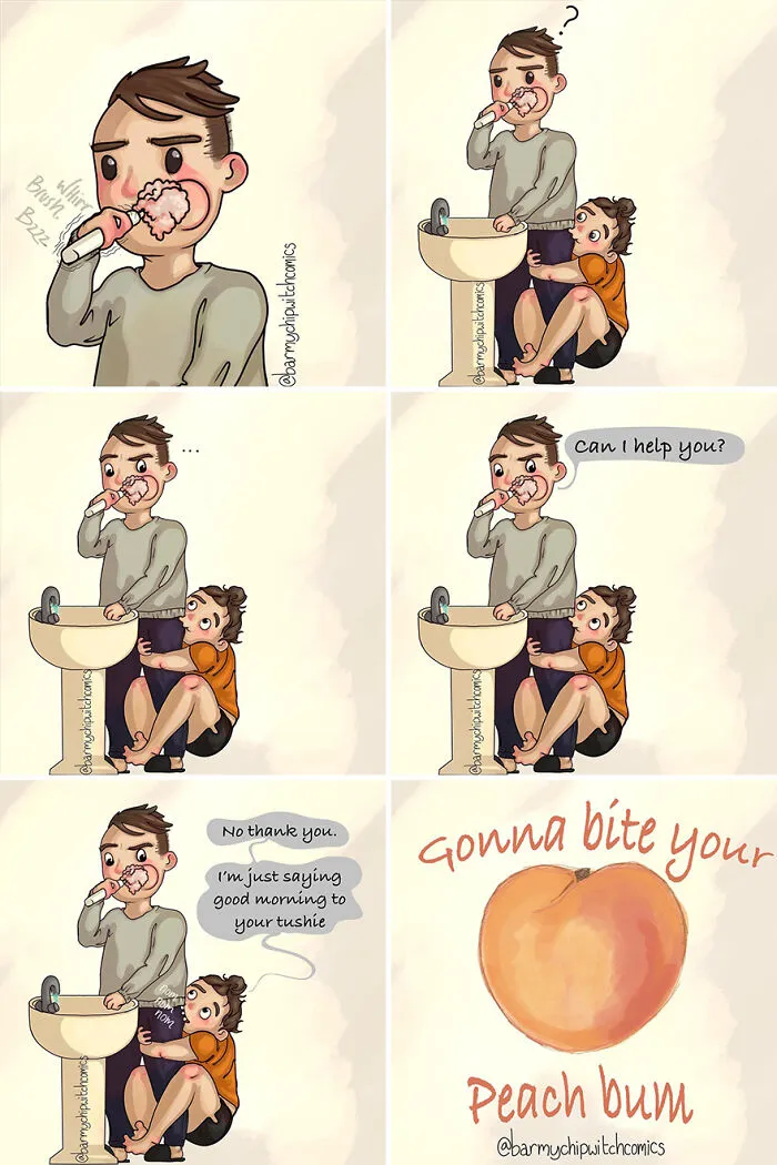 30 Cute Comics About Being In A Relationship By This Artist