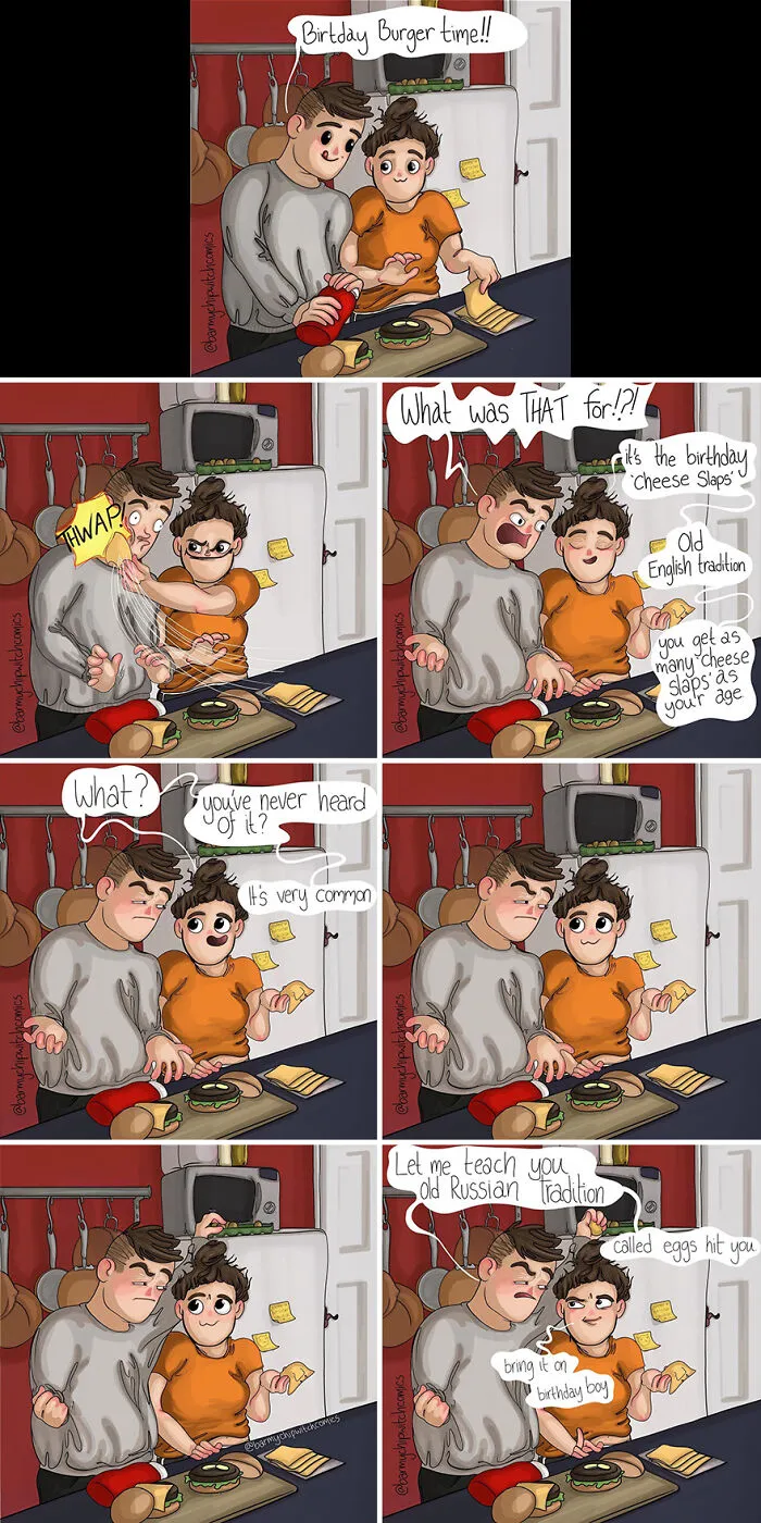 30 Cute Comics About Being In A Relationship By This Artist