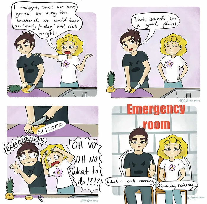 This Artist Illustrates Funny And Relatable Comics About Everyday Life (30 Pics)
