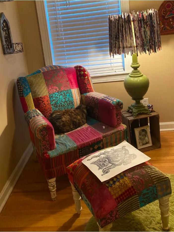 Probably The Coolest Chair I Have Ever Purchased! Twenty Bucks At A Yard Sale