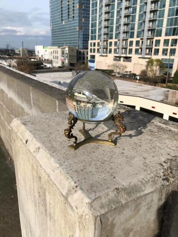 Dream Find At Southern Thrift In Nashville Tn! I Found This Beautiful Crystal Ball For $8!