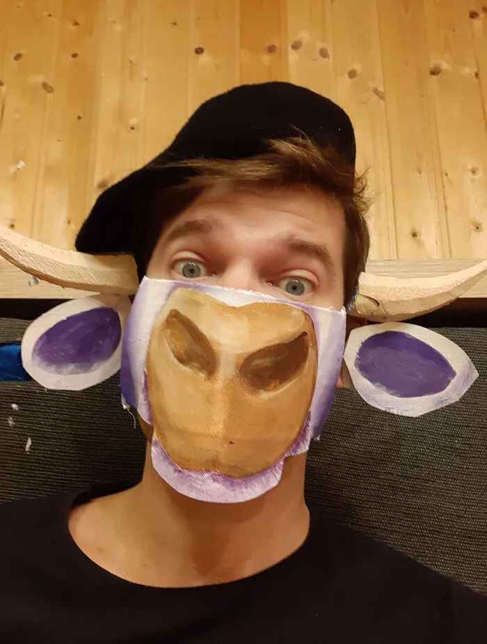 Lila Cow