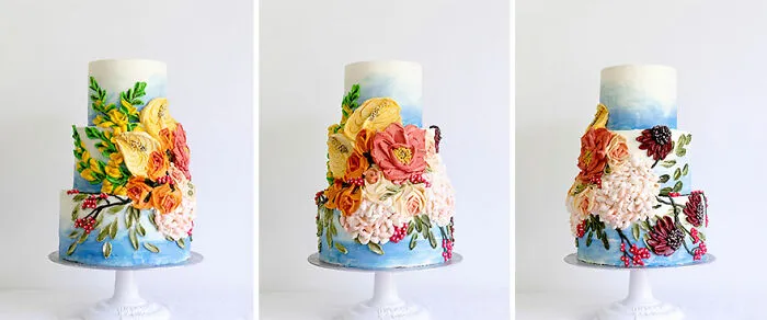 Ombre Florals