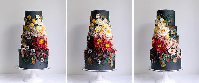 All The Best Ombre Cake