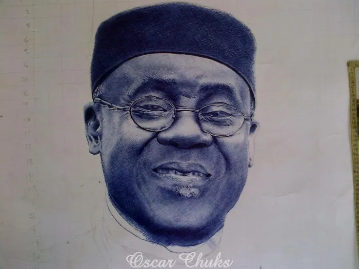 38 Incredible Ballpoint Pen Portraits By Oscar Ukonu Look Like Photos