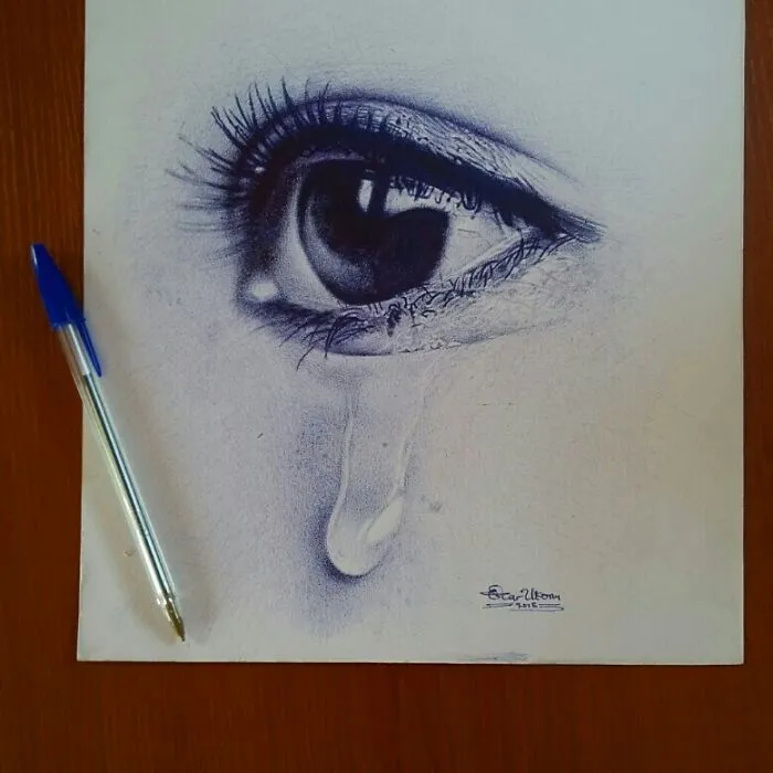 38 Incredible Ballpoint Pen Portraits By Oscar Ukonu Look Like Photos