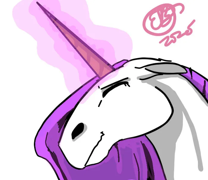 Shy Unicorn