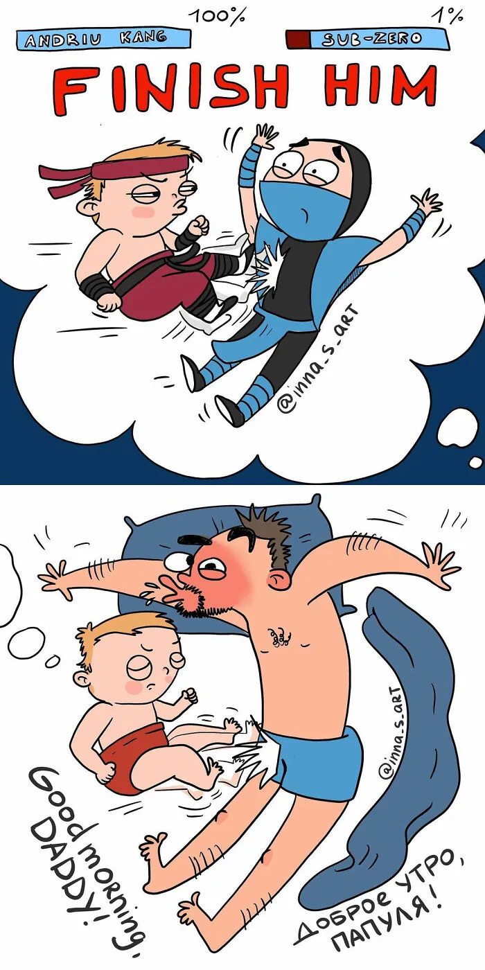 Mom Creates 30 Hilariously Honest Comics About What It's Like Raising A Child