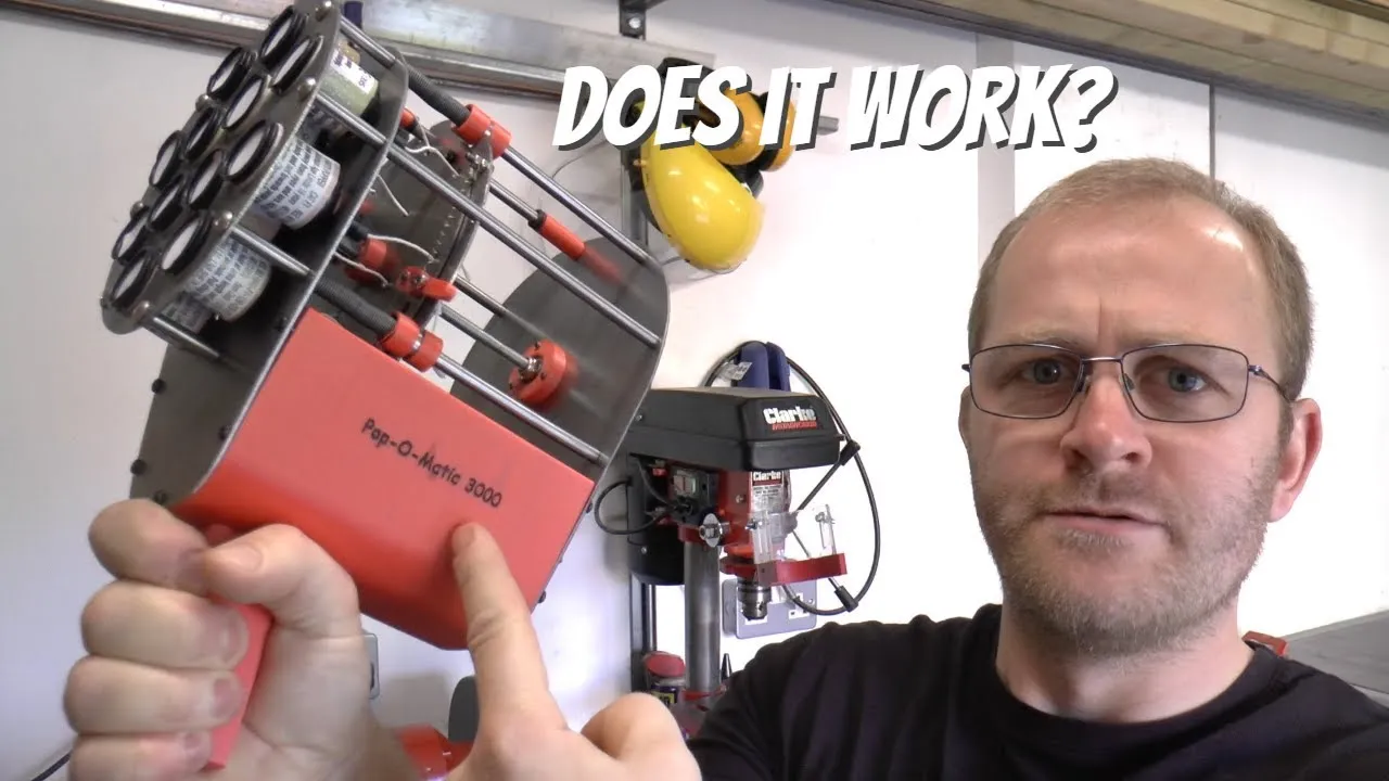 The Pop-O-Matic 3000, The World's First Multi-Party Popper Firing Gun?!