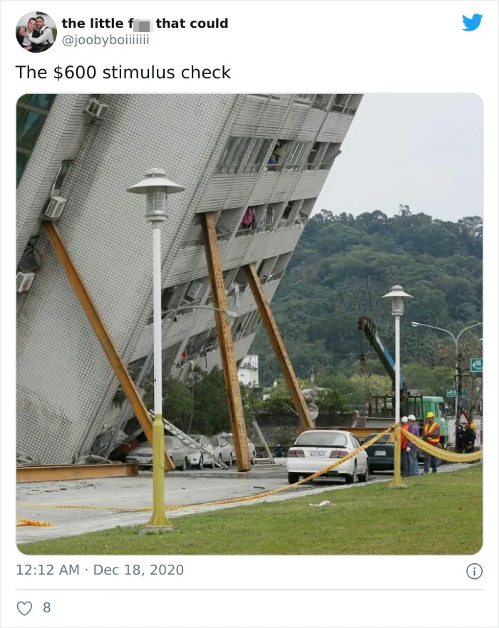 30 Of The Funniest Memes In Response To The Second Stimulus Check