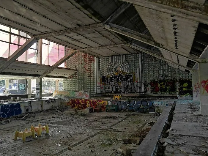 Abandoned Pool In Palanga, Lithuania