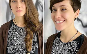 Hairstylist Shares 30 Women Who Took The Risk Of Cutting Their Hair Short And Didn't Regret It
