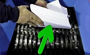 Shredding! Guess How Many Paper The Shredder Machine Can Shred