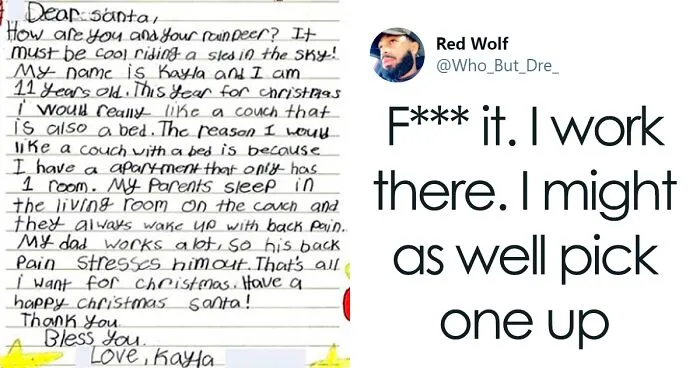 This Holiday Season, USPS Lets People "Adopt" A Letter Written To Santa To Fulfill A Kid's Christmas Wish