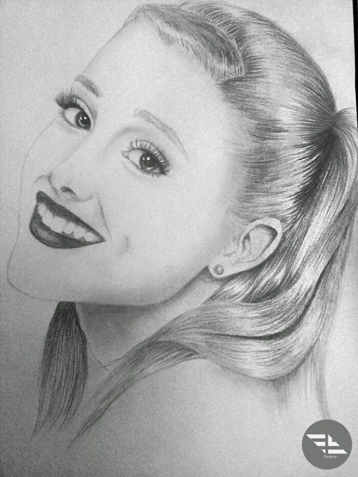 This Portrait Of Ariana Grande Its   Not Recent Though Just Wanted To Share!