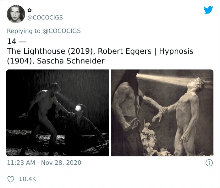 People Believe They've Noticed Art References In Popular Movies, Share 30 Side-By-Side Pics On Twitter