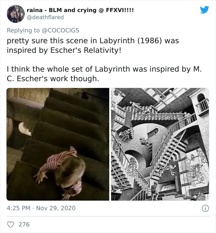 People Believe They've Noticed Art References In Popular Movies, Share 30 Side-By-Side Pics On Twitter