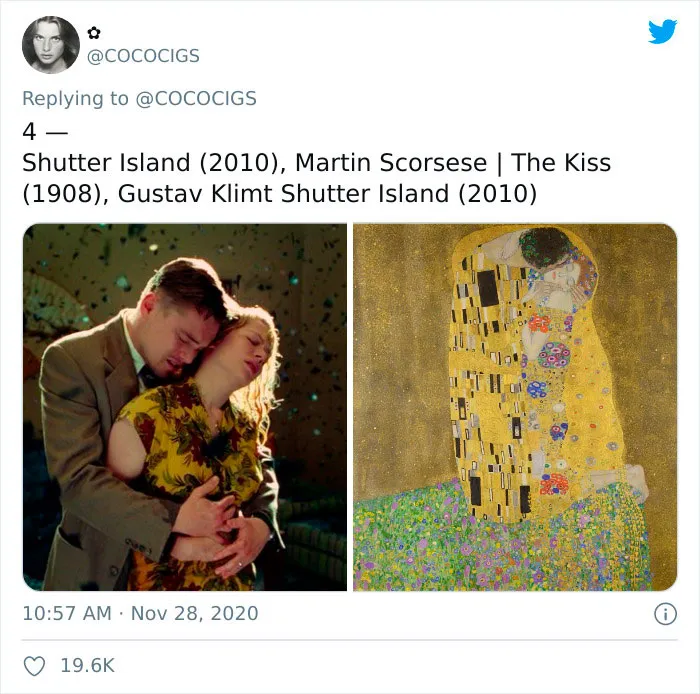 People Believe They've Noticed Art References In Popular Movies, Share 30 Side-By-Side Pics On Twitter