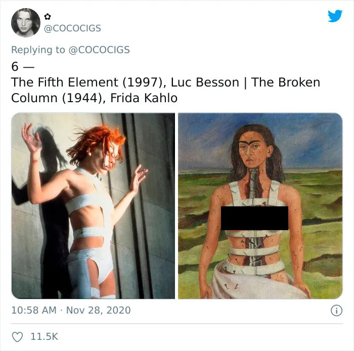 People Believe They've Noticed Art References In Popular Movies, Share 30 Side-By-Side Pics On Twitter