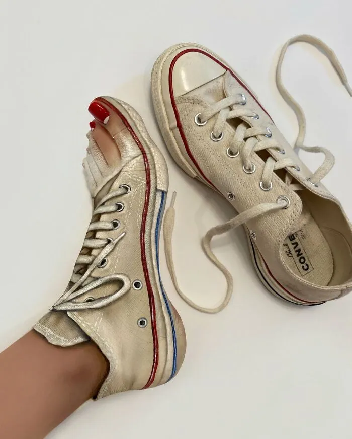 Por qué comprarte unas Converse si las puedes pintar