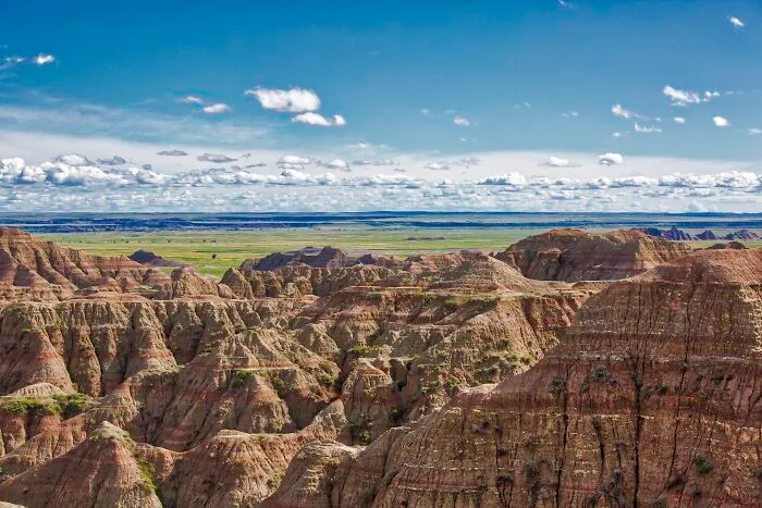 The Badlands Of South Dakota, USA