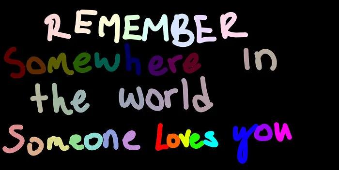 Spent Along Time With The Colors    Remember Never Ever Give Up