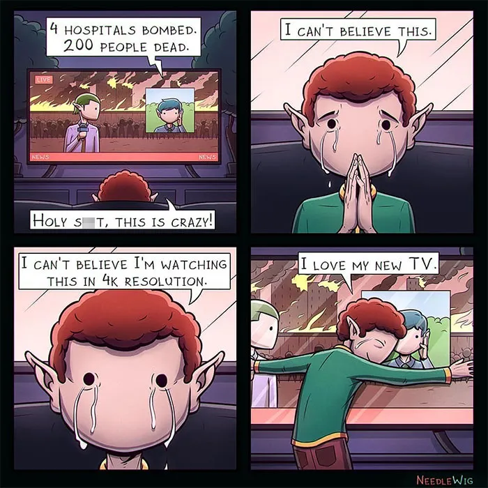  46 Short Comics With Unexpected Twists By Needle Wig