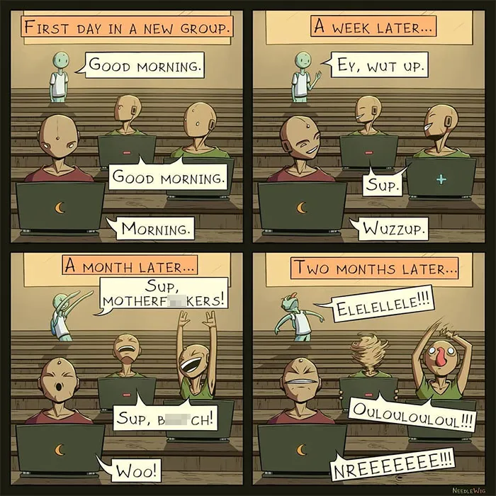  46 Short Comics With Unexpected Twists By Needle Wig