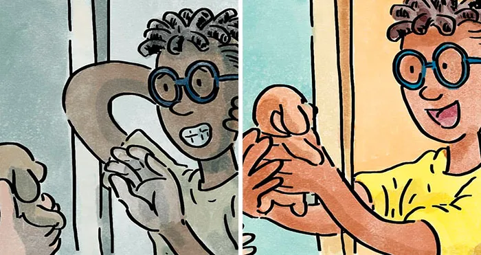 Artist's Comic "The Choice" Shows Two Different Outcomes That Come From Choosing To Have Or Not To Have A Dog