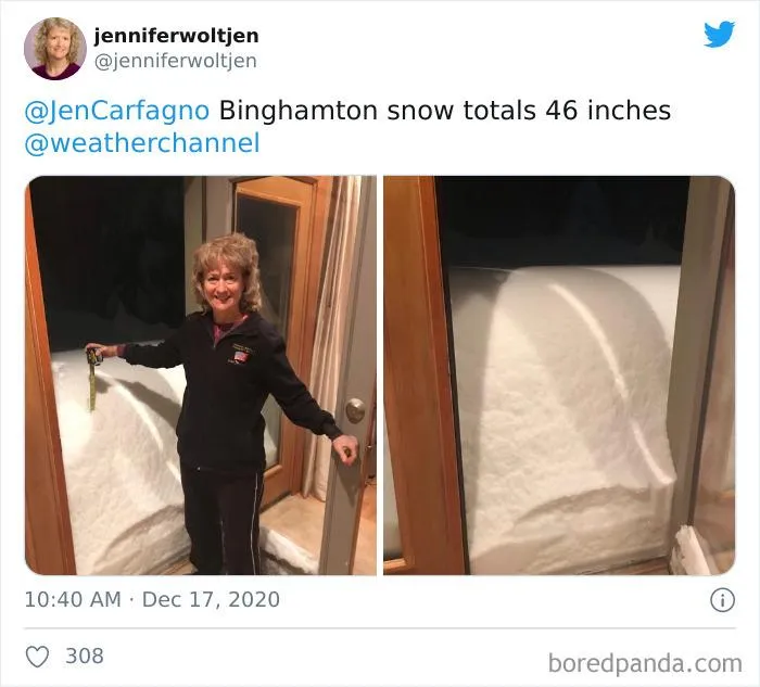 Record-Breaking Snowfall Buries Binghamton, New York, And Here's What People Woke Up To (30 Pics)