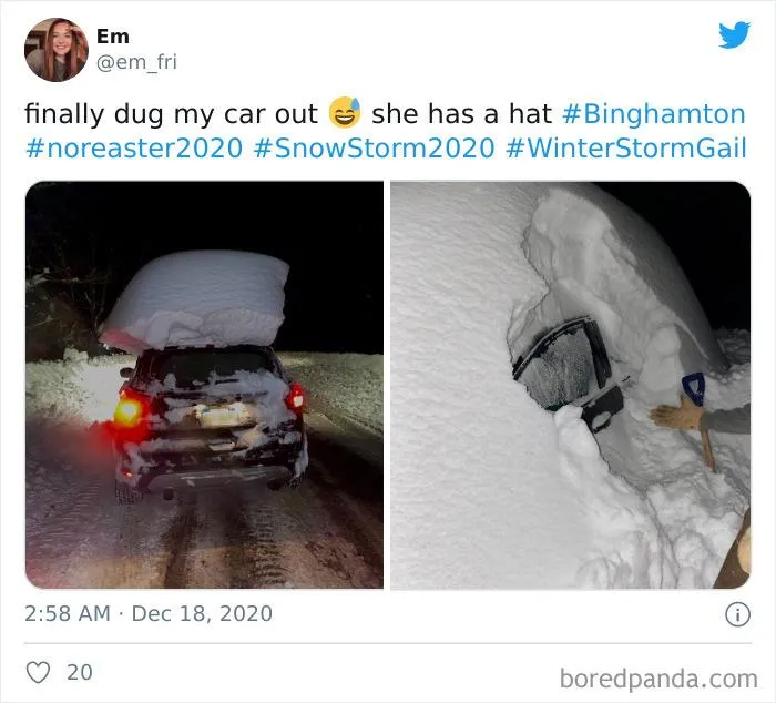 Record-Breaking Snowfall Buries Binghamton, New York, And Here's What People Woke Up To (30 Pics)
