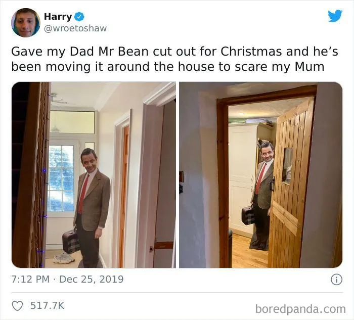 Mr. Bean Cut Out