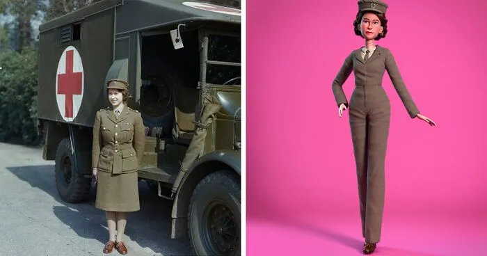 Designers Created 7 Barbie Dolls Based On Queen Elizabeth II's Achievements (7 Pics)