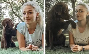 45 Adorable Dogs Before & After They Grew Up (New Pics)